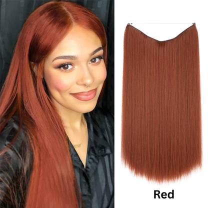 HAAR EXTENSIONS GEGLÄTTET 50CM